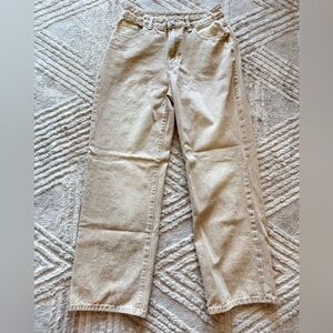 SHEIN PETITE High Waist Straight Leg Jeans